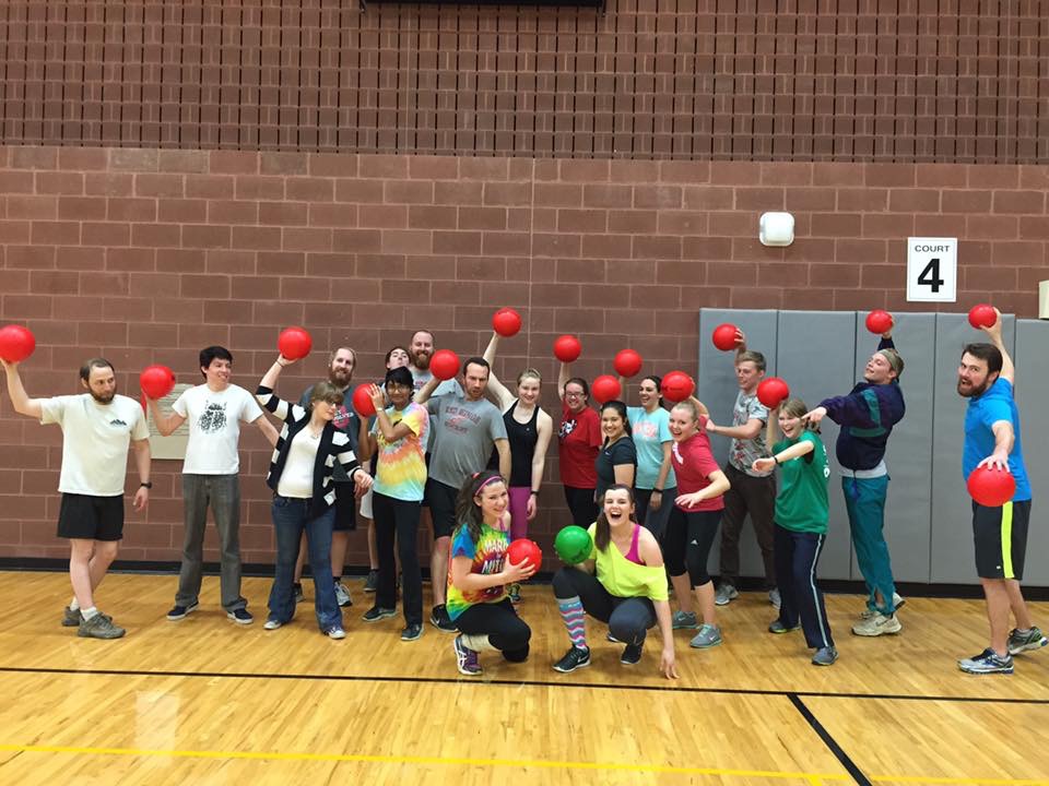 Dodgeball Night | Department of Evolution, Ecology and Organismal Biology