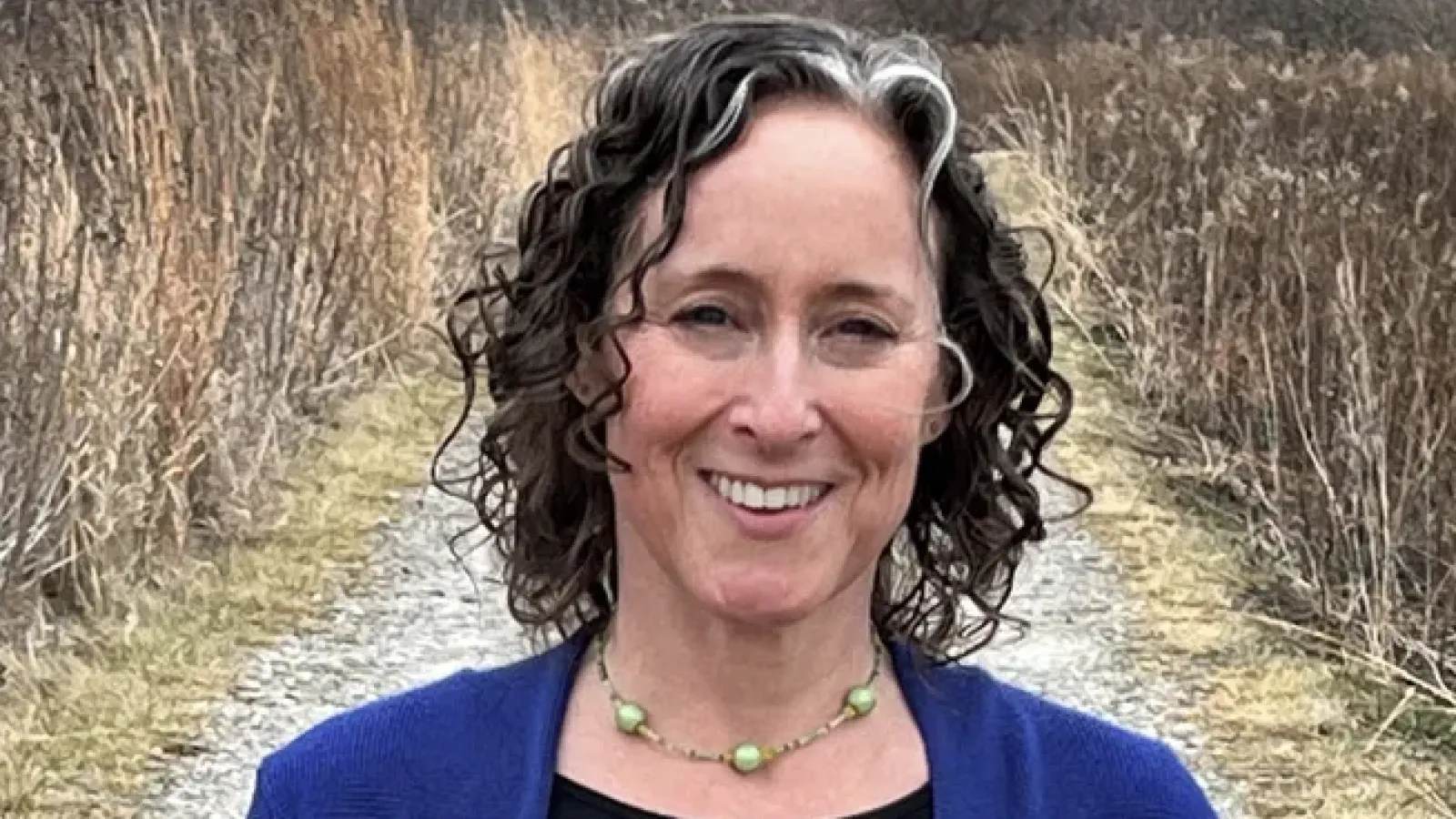 Susan Gershman on trail