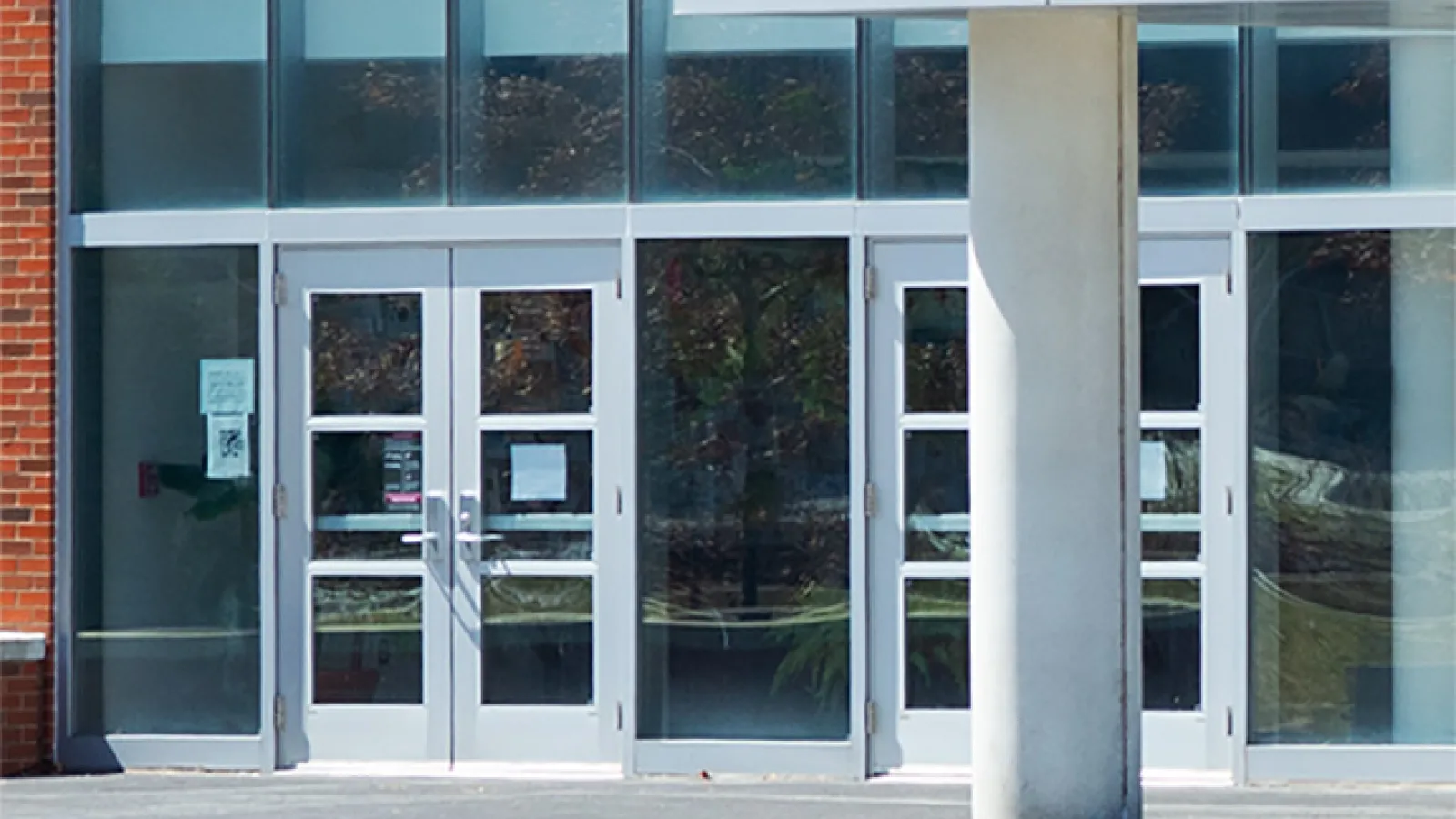Aronoff Laboratory front entrance