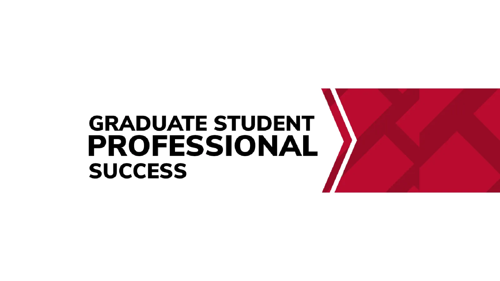 text in ASC banner reads "graduate student professional success"