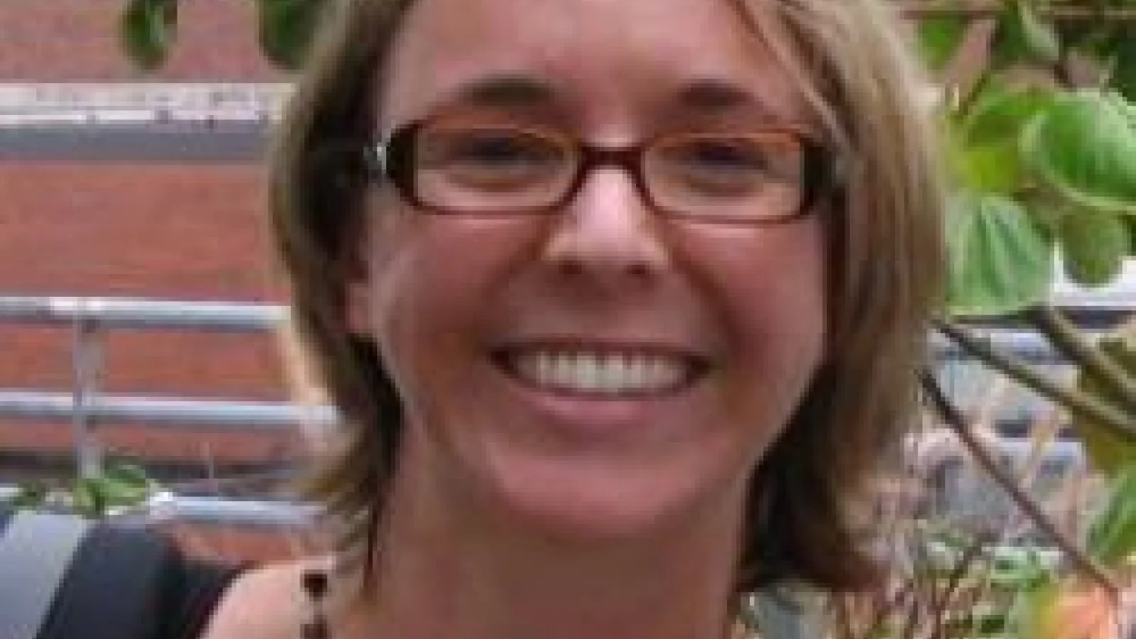 closeup of Sarah Smiley