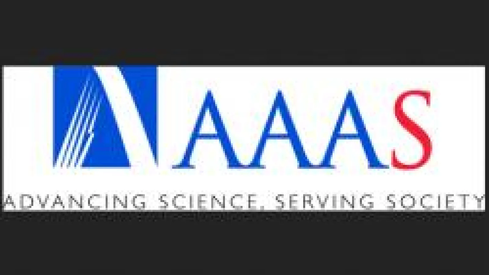 AAAS logo reads advancing science, serving society