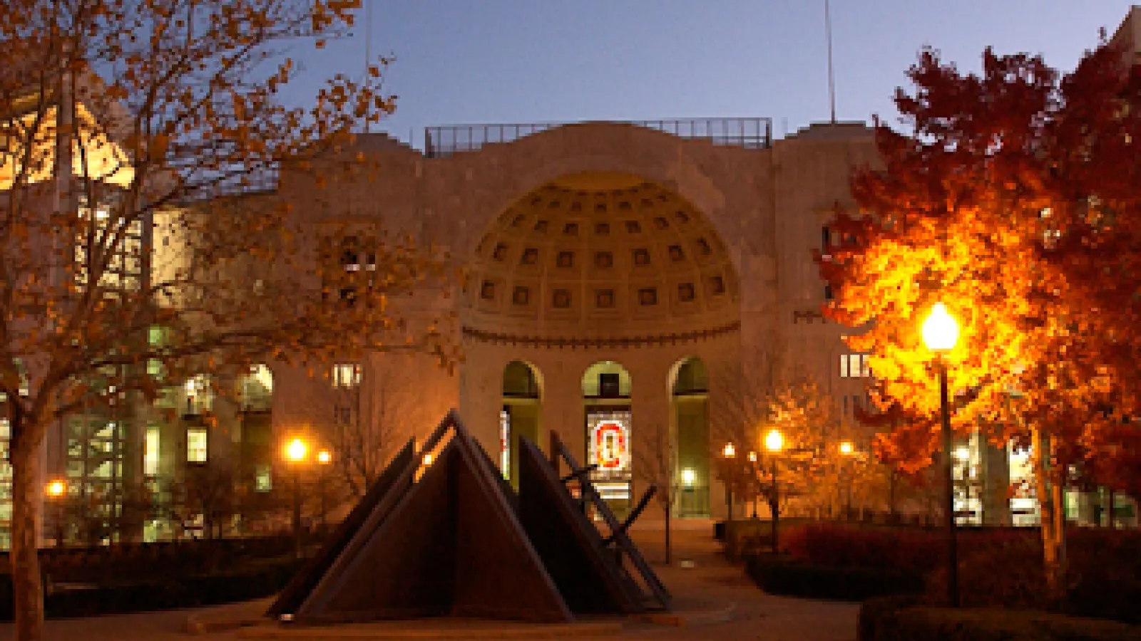 Autumn stadium