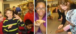 children at Breakfast of Science Champions
