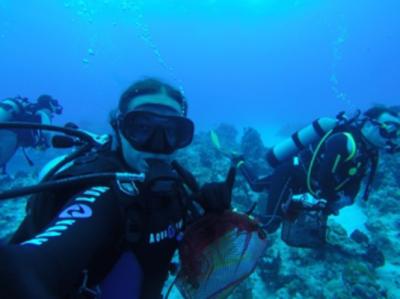 Tiara Stark & Ben Titus, Fernandez Bay, San Salvador Island, Bahamas