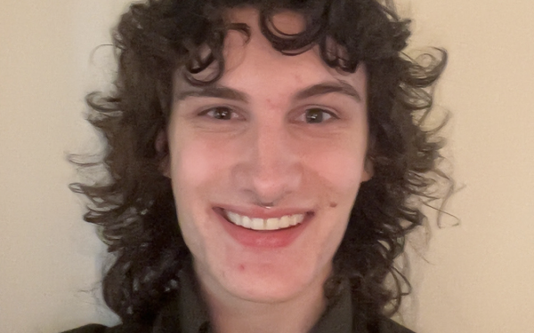 head and shoulders shot of Dillon Skinn