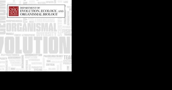 Eeob Database EEOB Seminar :: 04 10 14 | Department of Evolution, Ecology and ...