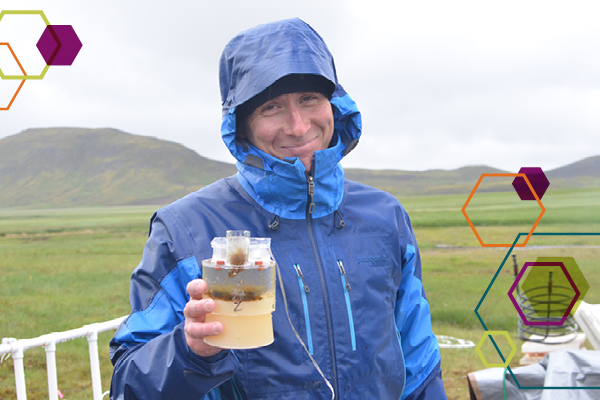 Jim enjoying an Icelandic summer