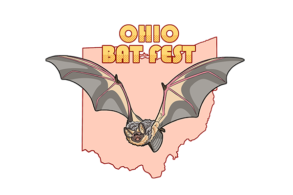 bat superimposed on state of Ohio