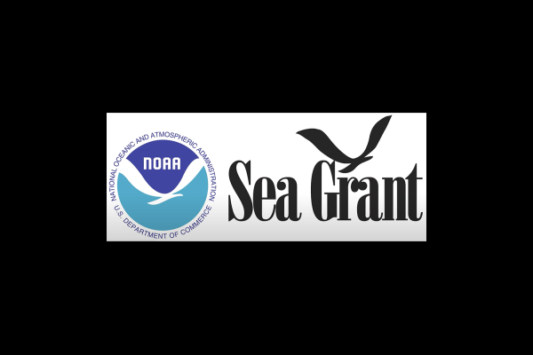 Sea Grant graphic inside black field