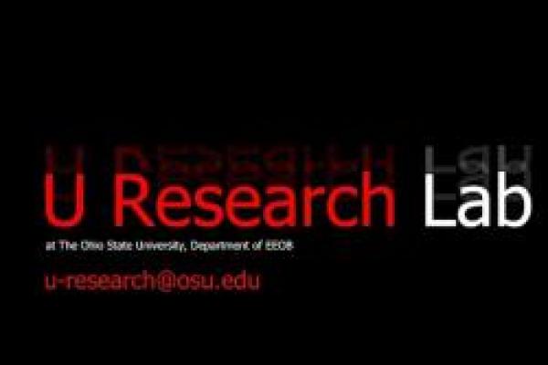UResearch's graphic in red and white on black background